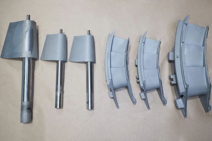 Лопатки направляющие